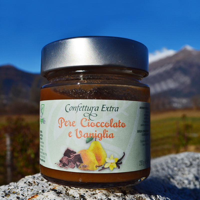 Composta di Pere, Cioccolato e Vaniglia 230 g